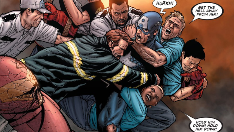 Illustration for article titled A Guide to Marvel's Original Civil War Saga, Which Was Not Good